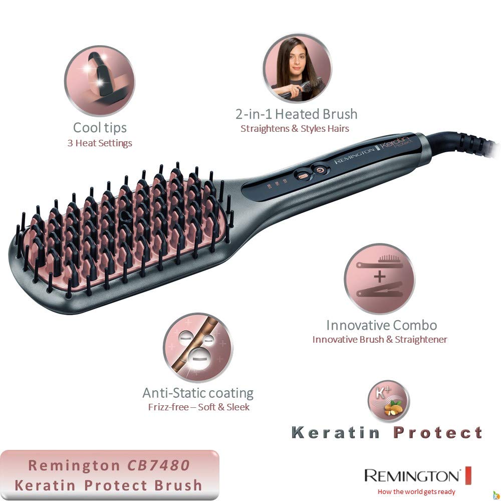 Remington Keratin Protect Straight Brush CB7480